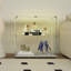 Vitrine en verre trempé, armoire à vin, armoire de rangement, classeur, avec bande lumineuse à DEL Bluetooth, roulettes pivotantes verrouillables-1950546636