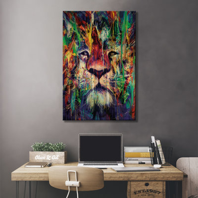 " Lion I " by Nicebleed