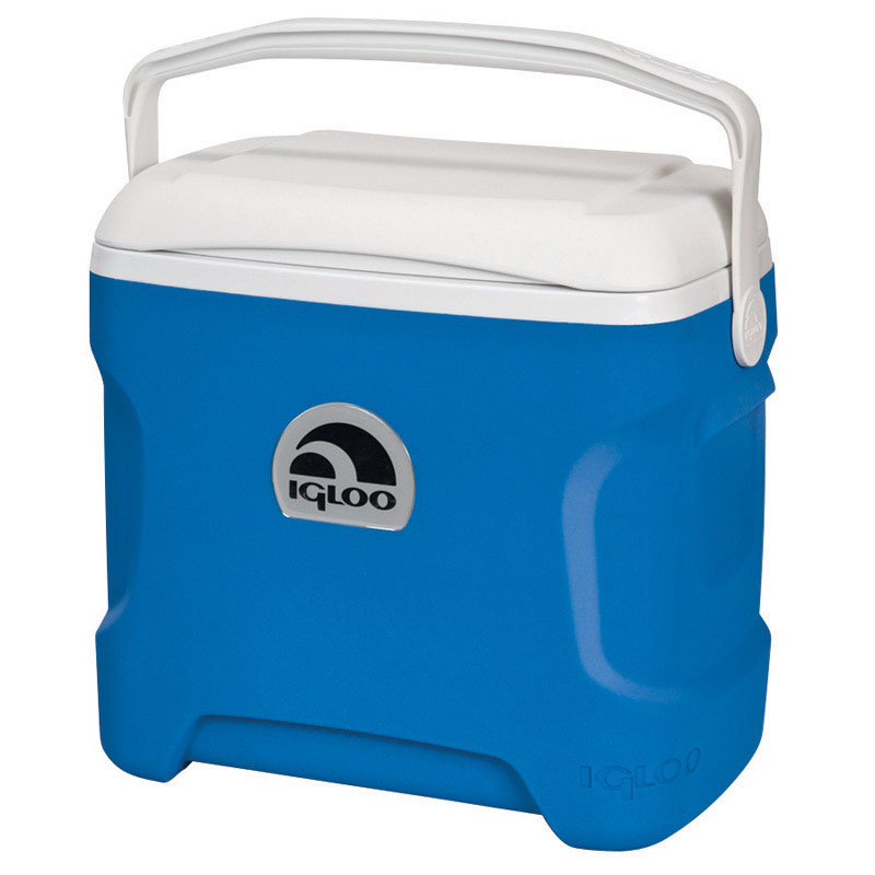 Igloo 30 Quarts Handheld Cooler, Aqua Blue