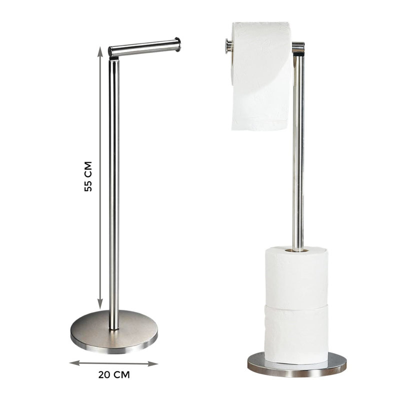 Serio Free Standing Toilet Paper Holder
