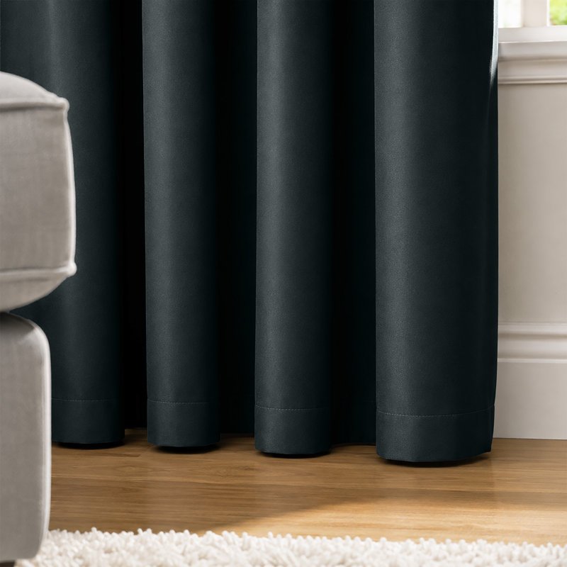 Room Darkening Curtain Panel Pair, 168cm Width X 228cm Height