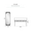 Miroir d'appoint mural Kittie Kofi-1032943688