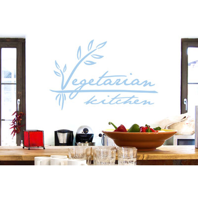Vegetarian Kitchen Wall Sticker