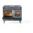 ILVE Nostalgie II Series Noblesse 40 inch Dual Fuel Range with 6 Sealed Burners, Griddle (Glass Door)-105340575-103962086