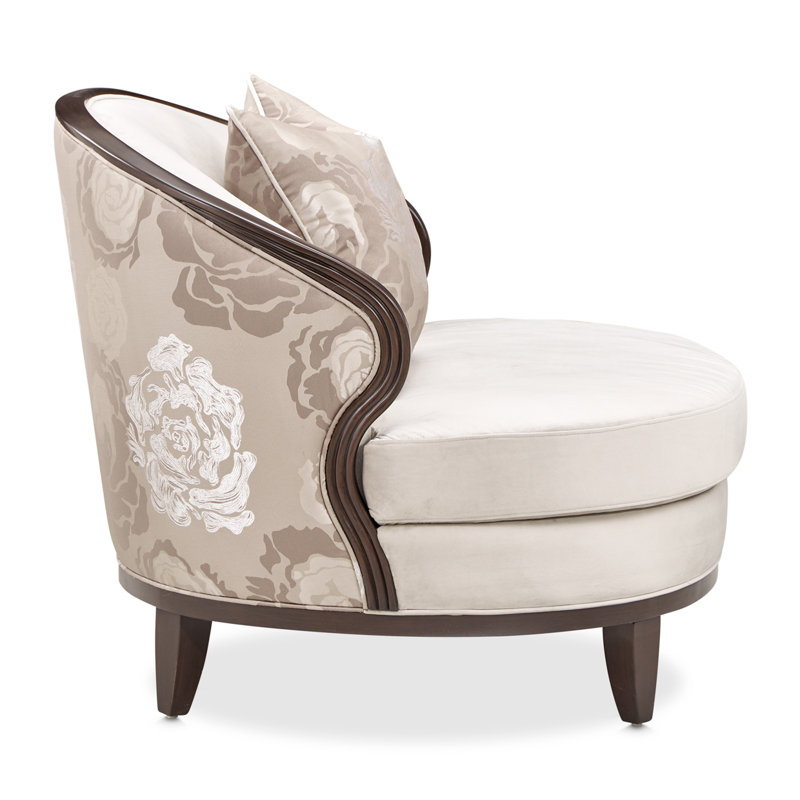 Camellia Field Barrel Chair