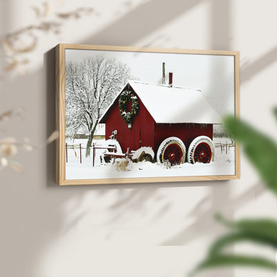 «Chirstmas Art» -XVVII - reproduction encadrée - réarmable