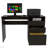 Kenai 3 Drawers Computer Desk, One Shelf-1216653526
