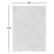 Walker Checkered Mustard/Cream Shag Area Rug