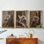 ABSTRACT Series CCLxxxix - Toile tendue avec châssis sur mesure - 3 pièces-117236467-117236472