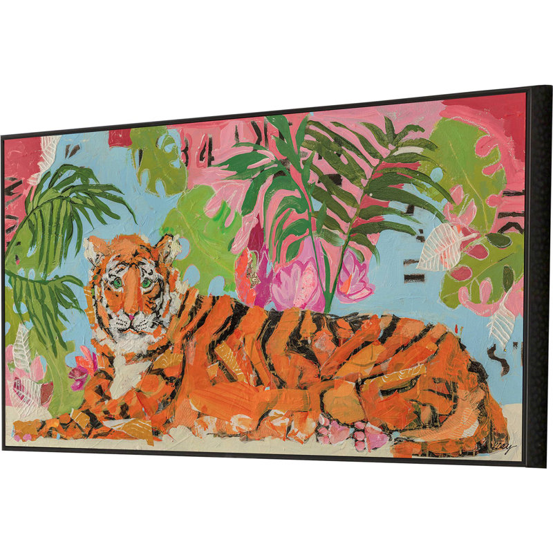 Tiger At Rest Print