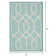 Tapis bleu sarcelle Annie-Jane Chendler