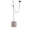 1 - Light Black Single Pendant