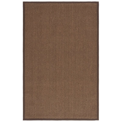 Tapis en jute / sisal chocolat Debroh Springs