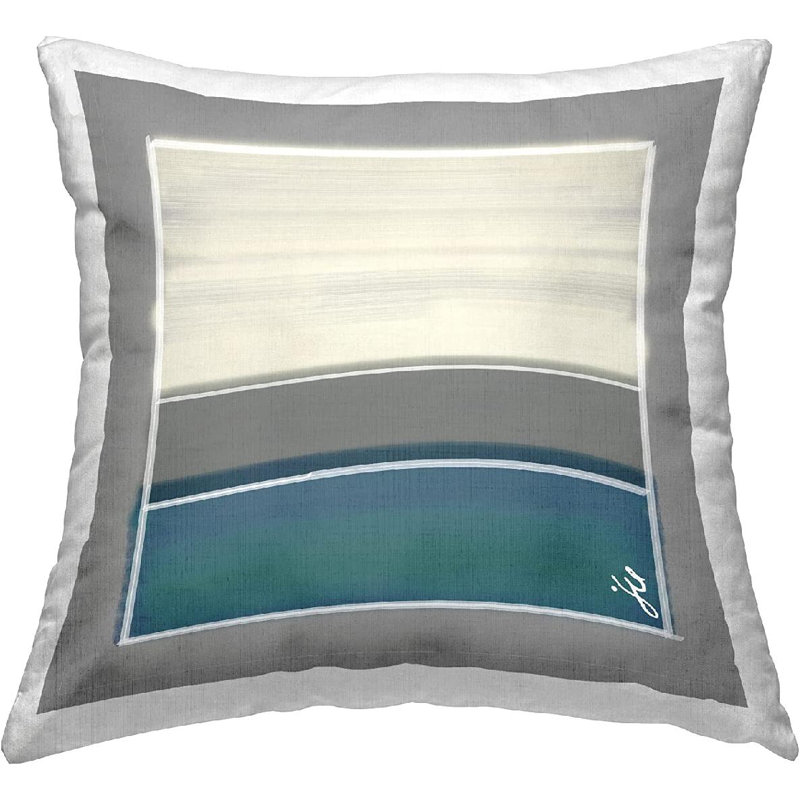 Polyester Throw Square Pillow Cover & Insert