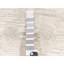Tapis oriental rond en laine naturelle nouée à la main 6 pi x 6 pi blanc de conception moderne noué à la main