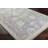 Garlef Machine Woven Oriental Gray/Blue Area Rug-1276791865