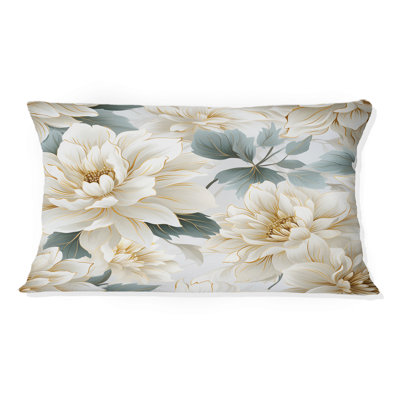 Floral Throw Pillow