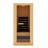 Erommy Single Sauna, Low Emf Far Infrared Sauna, Home Spa Sauna With Bluetooth Speaker, Chromotherapy Lighting + Red Light Function