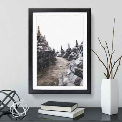 The Borobudur in Indonesia - Picture Frame Painting