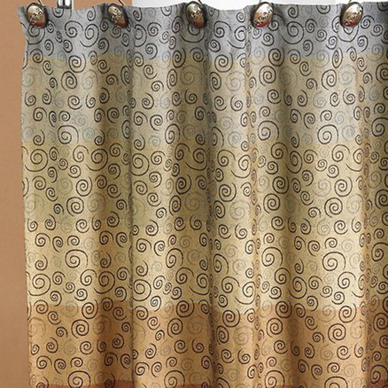Nahua Abstract Shower Curtain