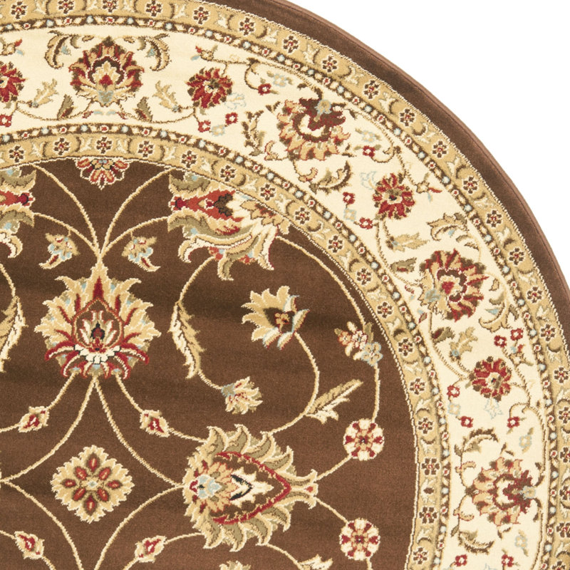 Klose Performance Oriental Rug, Round 5'3"