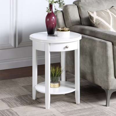 Table de bout avec rangement Carbin