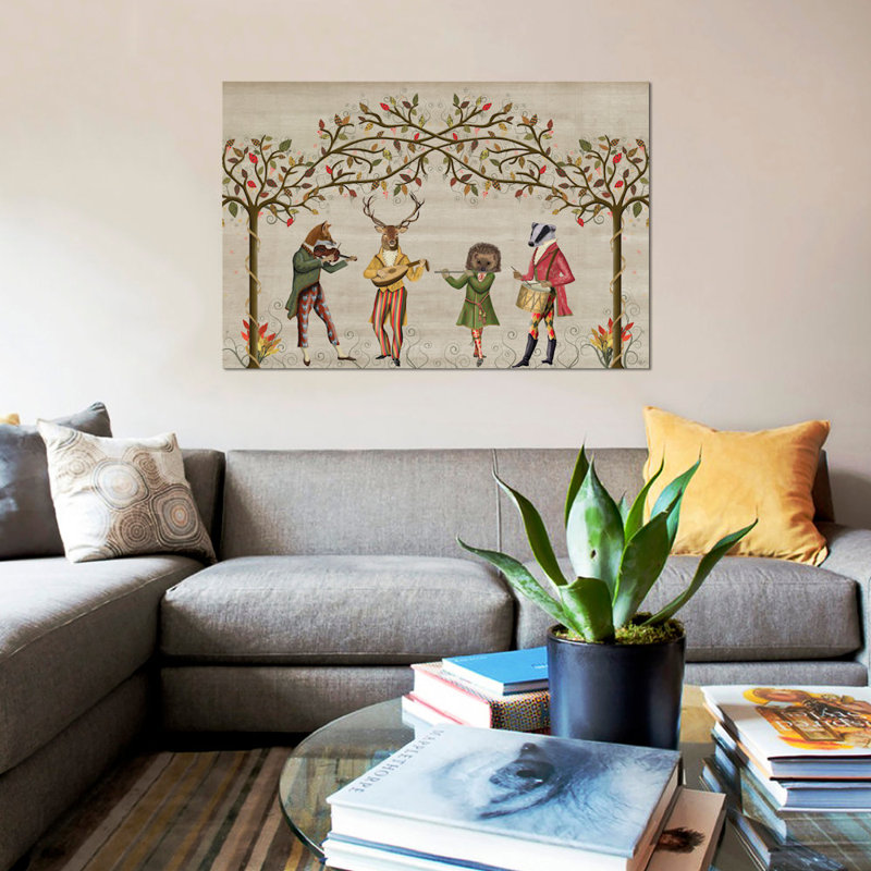 «Cat with Helmet», peinture sur toile tendue, H 18 po x l 26 po x P 1,5 po, Pas de tapis, Toile tendue