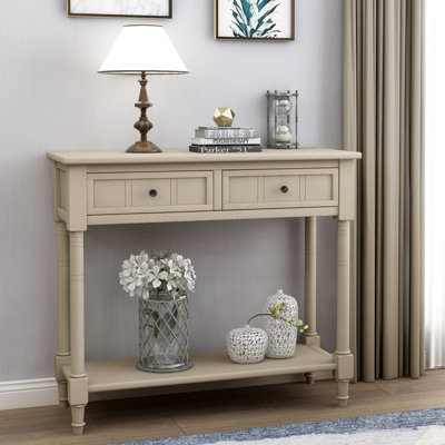 Nedlands 36'' Solid Wood Console Table