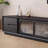 Simple s design sense solid wood TV cabinet