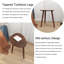 Table de bout en bois massif à 3 pieds Kewal
