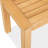 Solid Teak Wood Slatted Outdoor Bench