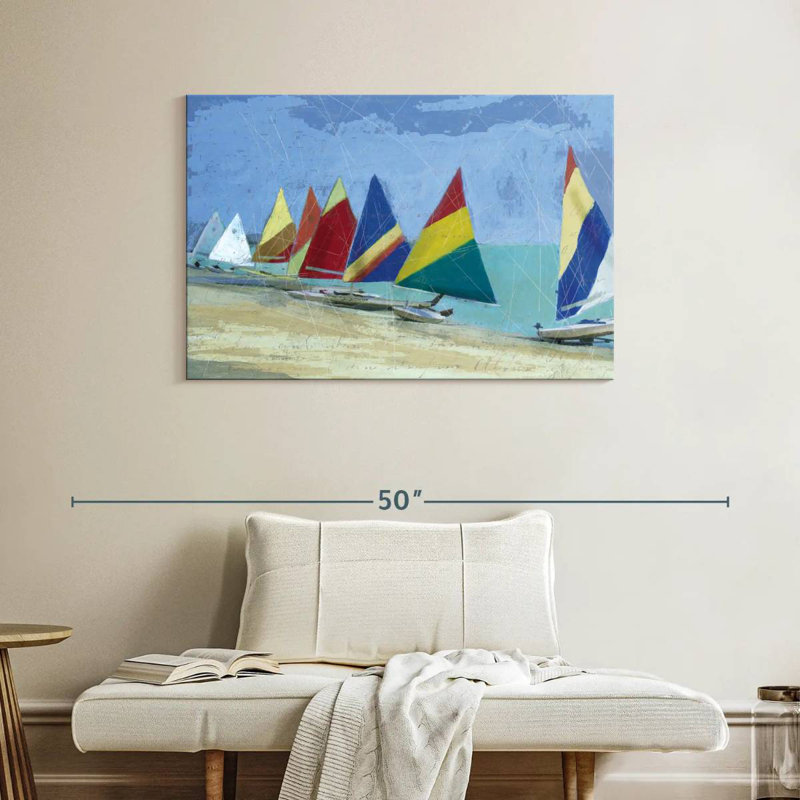 Aletra Sailboats, 26" H x 39" W