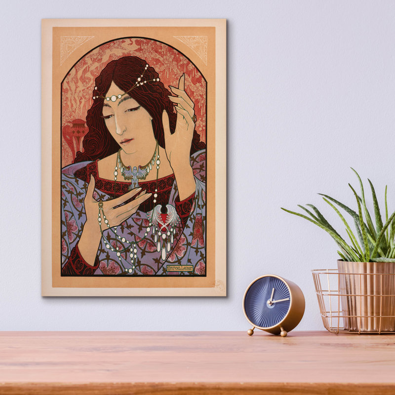 Epic Art «Lenoir» par Vintage Posters, verre acrylique «Lenoir» par Vintage Posters, H 16 po x l 12 po x P 0,13 po