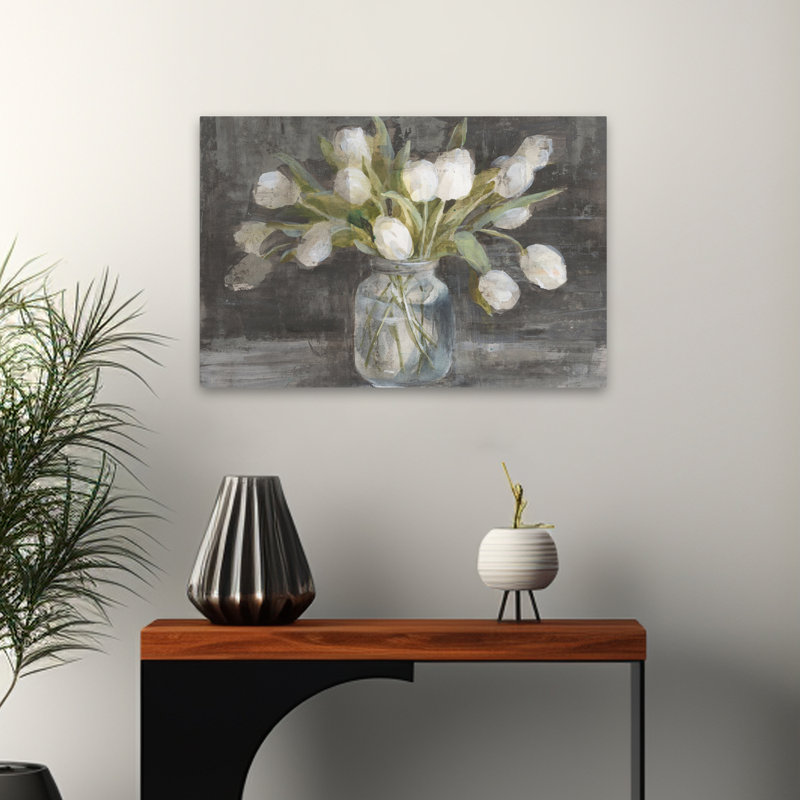 Tulipes d'avril rustiques et rustiques modernes, H 24 po x l 16 po