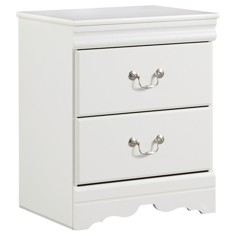 Lit-bateau, commode et table de chevet Anarasia
