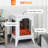 Figuaro 16.5'' W Electric Fireplace with 5115 BTU-1452570855