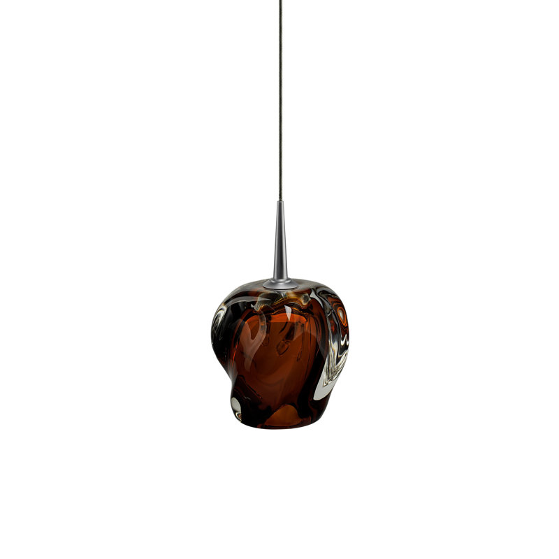 Aurora 1 - Light LED Pendant, Blue, Chrome