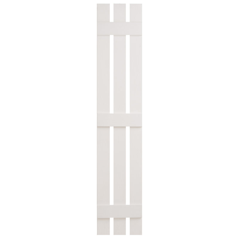 Royal Blue Vinyl Board and Batten Shutters Set of 2