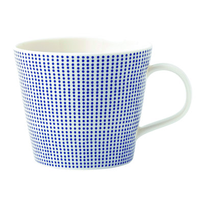 Royal Doulton Pacific Blue Dots 13.5floz Mug