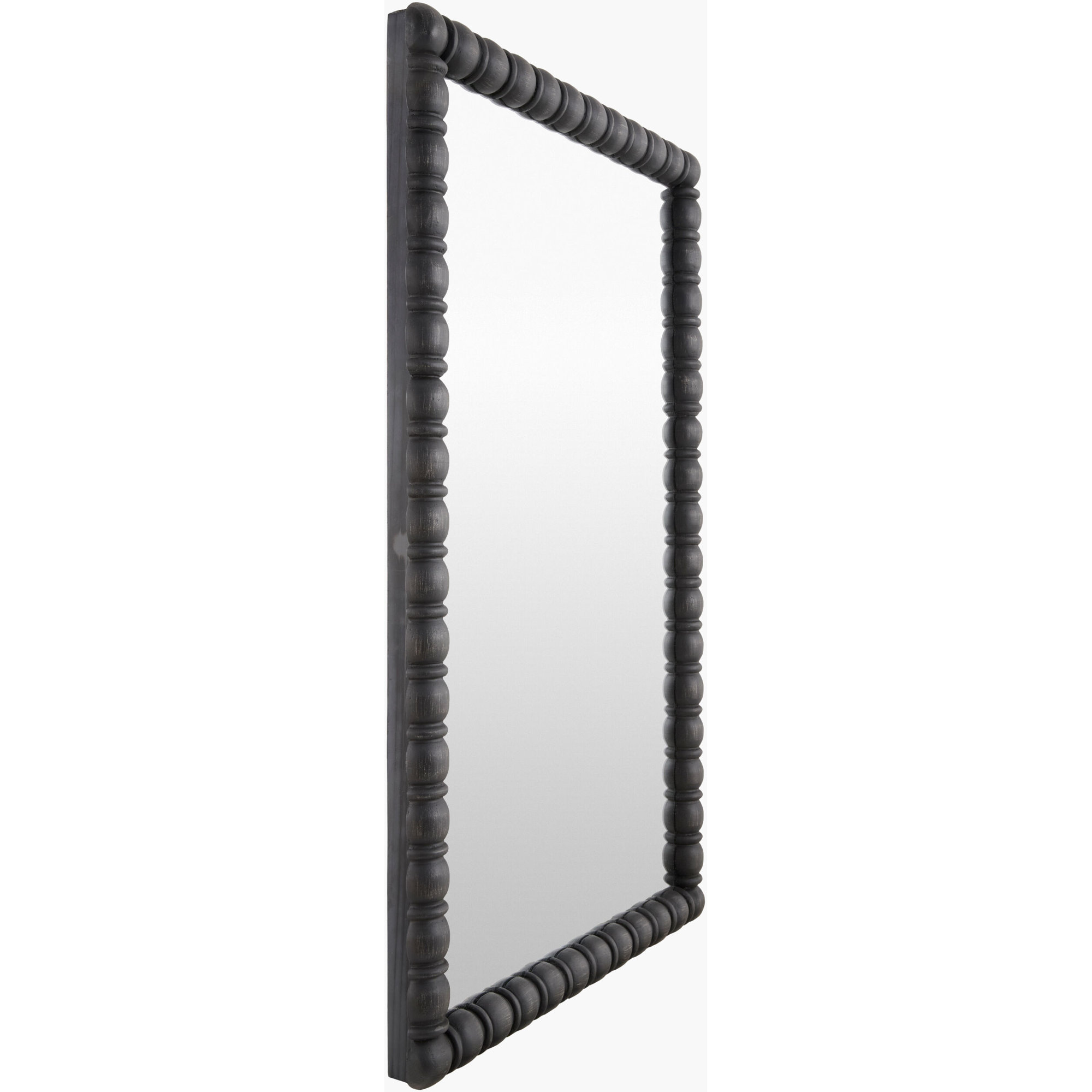 Galey Alix x Livabliss Karling Blair Mirror, 39" x 31", Black