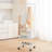 Metal Rolling Laundry Basket with Hanging Garment Rack, Height Adjustment Laundry Hamper Cart with Basket Load and Shelf Load, Storage Organizer with Heavy-Duty Lockable Wheels