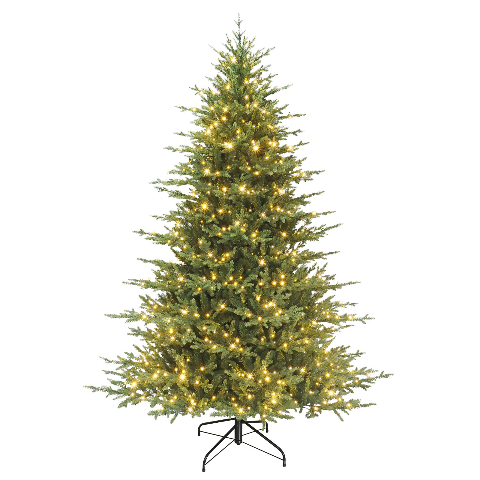 7.5' Pre-Lit Fir Christmas Tree