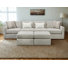 Nolte Pebble 4-piece Modular Sofa With Ottomans