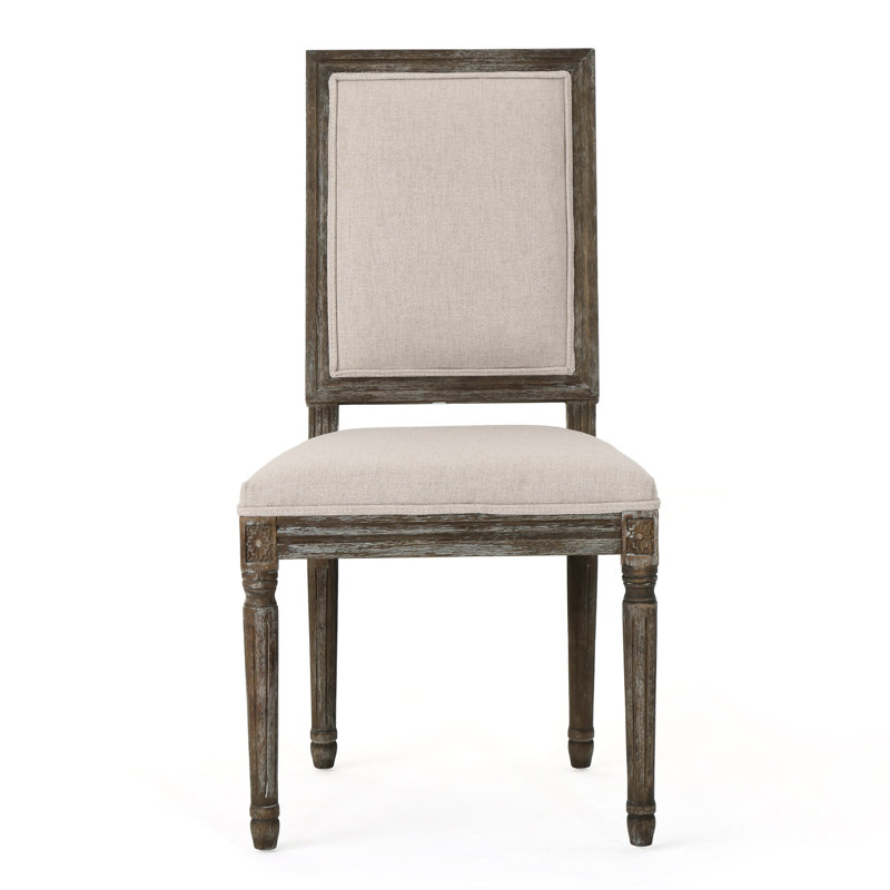 Chaise en tissu