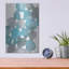 Art mural en métal «Boho Beautiful 1 Blue» par Moira Hershey-102872101
