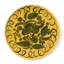 Amalfi Dessert Plate - Mustard - 9.1"-1072853443