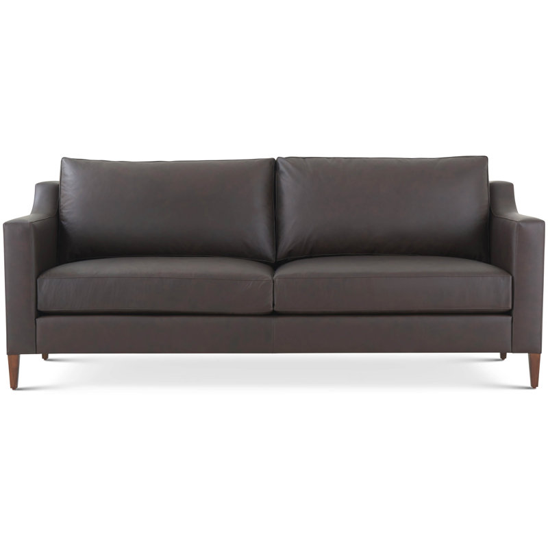 Paris Sofa, Brown Leather