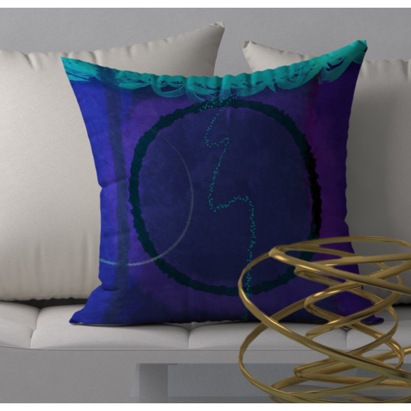 Housse de coussin carrée/insert, H 18 po x l 18 po