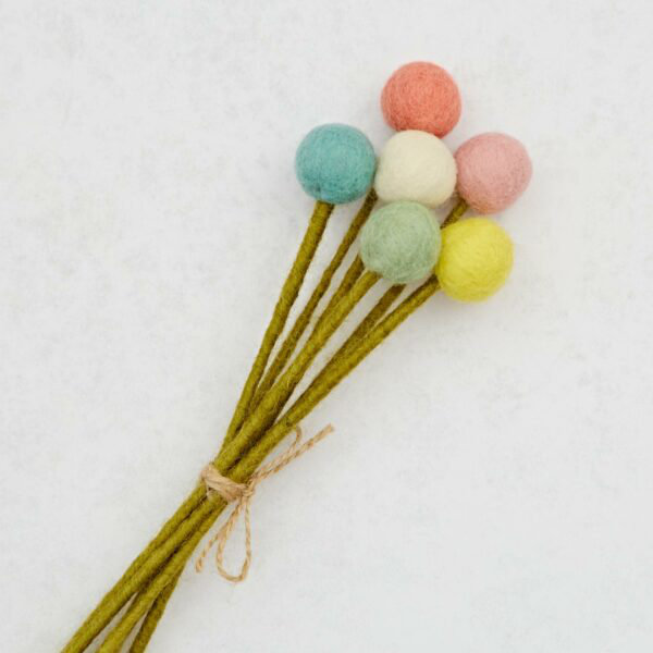 Vase Filler, Light Pink/Coral/Mint/Light Blue/Yellow/White