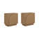 Armoire d'appoint en bois massif Iris